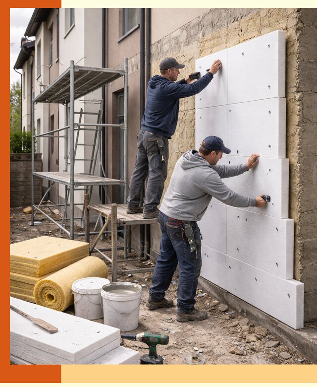 Утепление таунхауса с гарантией комфорта в Анапе