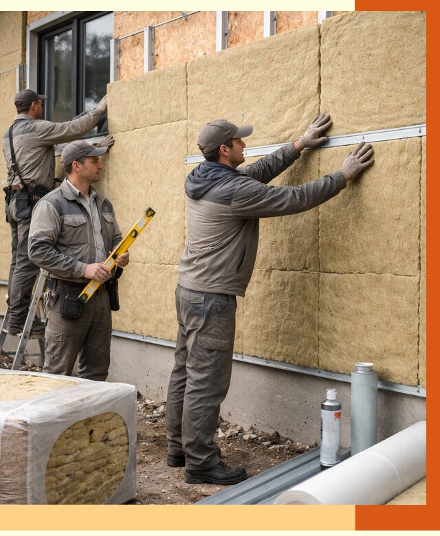 Утепление дома из SIP панелей в Анапе от 6438 руб./м² под ключ | ТепломастерНпа