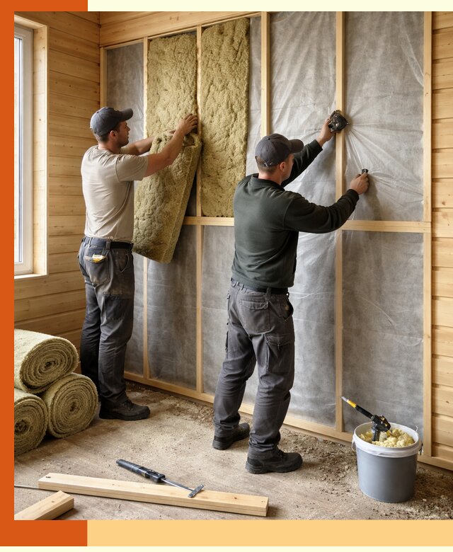 Утепление дома из минибруса в Анапе: комплексные теплоизоляционные работы