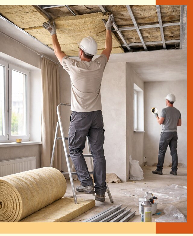 Утепление потолка в частном доме в Анапе от 986 руб./м² — работы под ключ | ТепломастерНпа