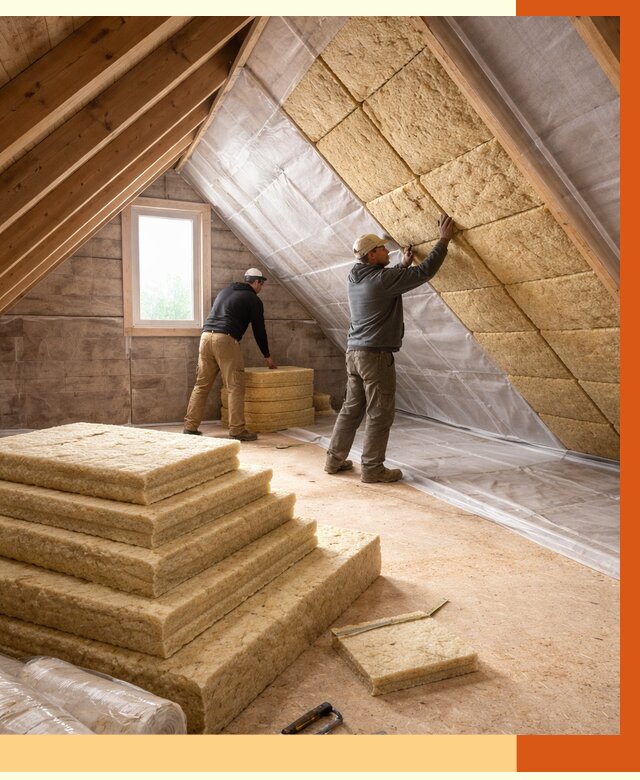 Утепление мансарды в Анапе от 2596 руб/м2 — комплексно и под ключ | ТепломастерНпа