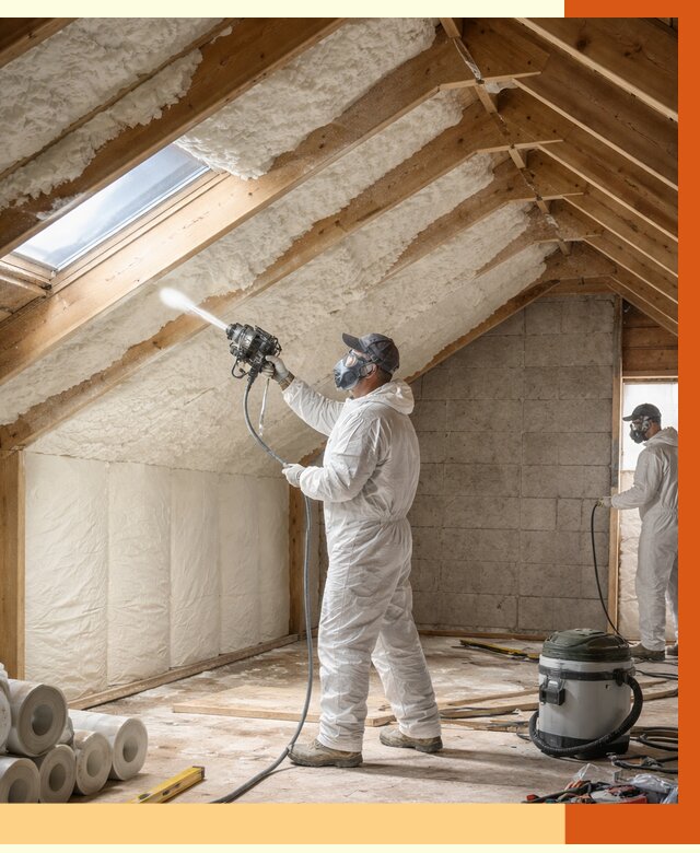 Утепление мансарды ППУ в Анапе от 2856 руб./м² — заказать под ключ | ТепломастерНпа