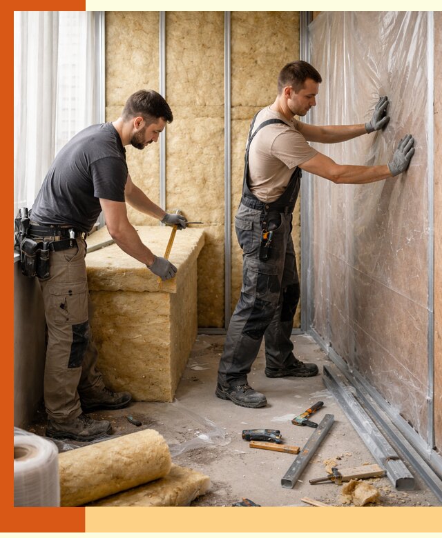 Профессиональное утепление лоджии в Анапе эффективно и надежно