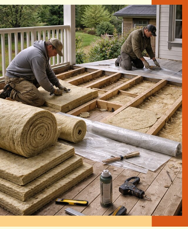 Утепление террасы в Анапе от 4361 руб./м2 — утеплить террасу под ключ | ТепломастерНпа