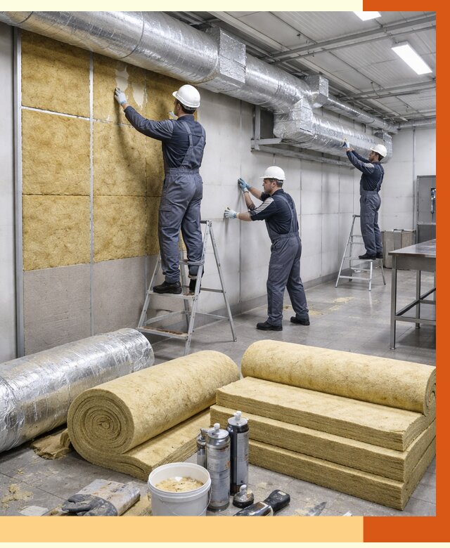 Утепление пищевого цеха в Анапе от 12980 руб./м² — комплексно под ключ | ТепломастерНпа