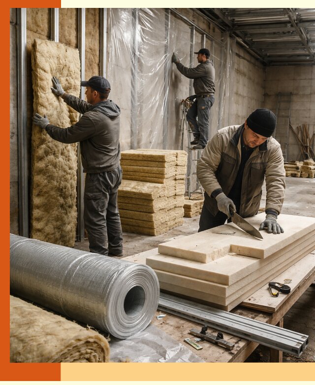 Утепление торгового склада в Анапе с энергоэффективными решениями