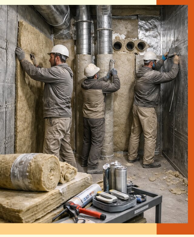 Утепление венткамеры в Анапе под ключ от 1506 руб. — профессионально | ТепломастерНпа