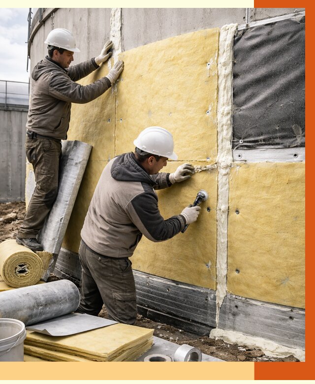 Утепление резервуара в Анапе от 28556 руб/м2 — монтаж ППУ и комплекс под ключ | ТепломастерНпа