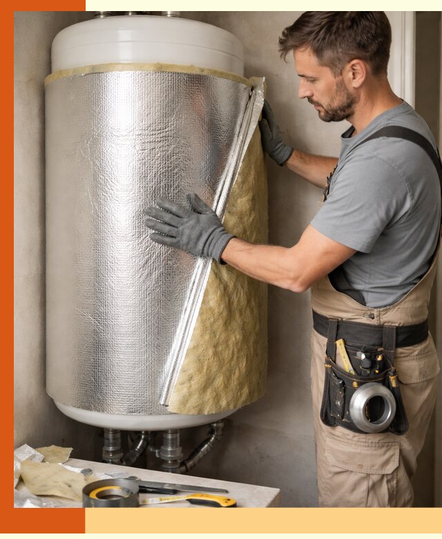 Утепление бойлера в Анапе для снижения теплопотерь и экономии энергии