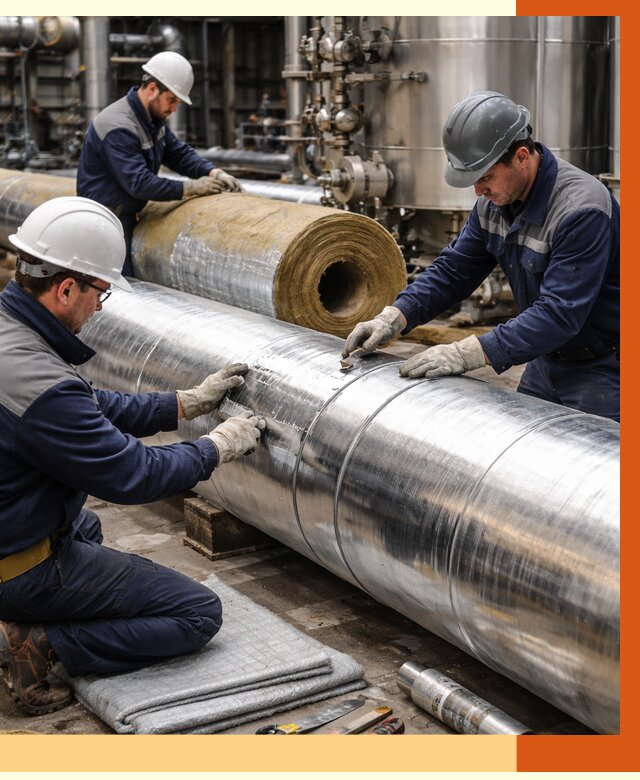 Утепление технологического оборудования в Анапе от 4361 руб. за м2 | ТепломастерНпа