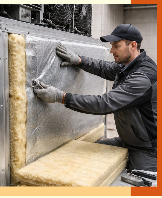 Утепление холодильного агрегата в Анапе от 8826 руб. под ключ | ТепломастерНпа