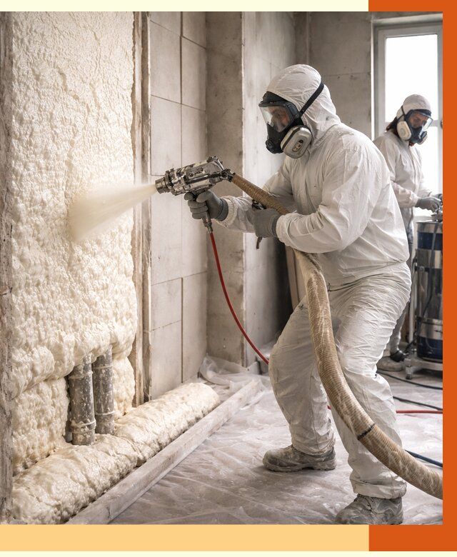 Напыление пенополиуретана в Анапе от 7788 руб./м2 — услуги и монтаж ППУ | ТепломастерНпа