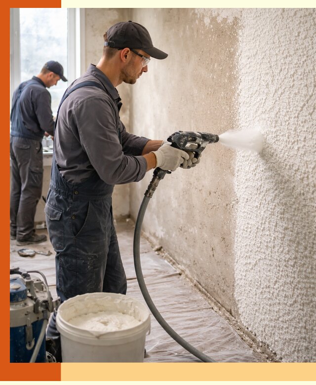 Утепление стен жидкой теплоизоляцией в Анапе для квартир и домов