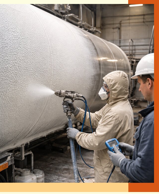 Утепление автоцистерны жидкой теплоизоляцией в Анапе от 15057 руб. под ключ | ТепломастерНпа