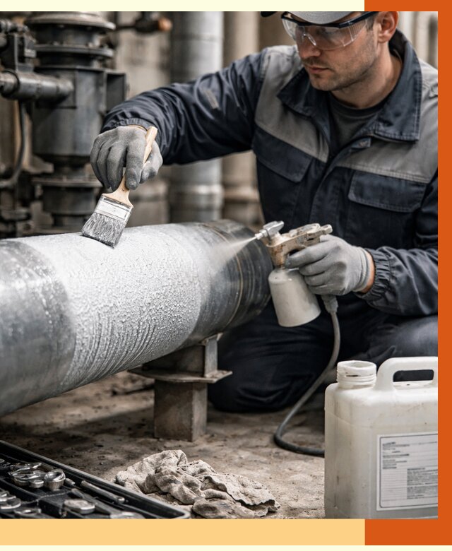 Утепление оборудования жидкой теплоизоляцией в Анапе от 4673 руб. | ТепломастерНпа