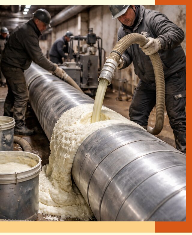 Утепление теплотрассы жидкой теплоизоляцией в Анапе от 4361 руб. | ТепломастерНпа