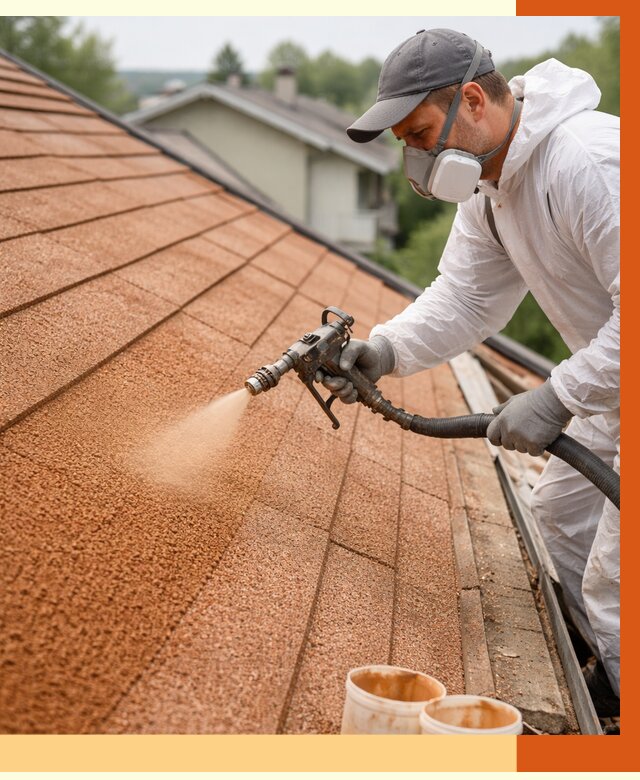 Утепление кровли жидкой пробкой в Анапе от 2804 руб./м² под ключ | ТепломастерНпа