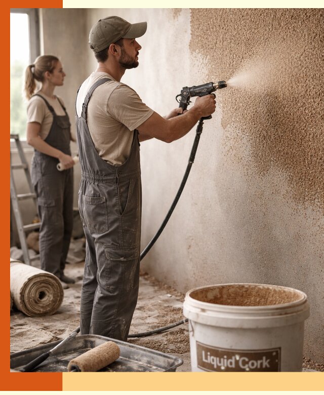 Утепление стен жидкой пробкой в Анапе эффективное и долговечное