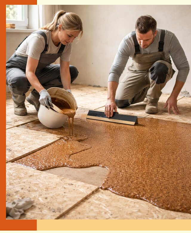 Утепление пола жидкой пробкой в Анапе для квартир и домов