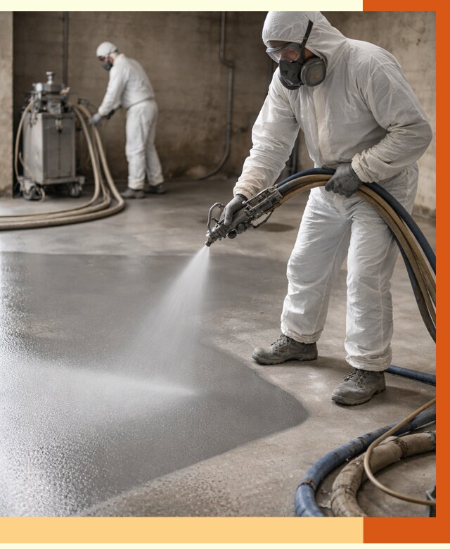 Гидроизоляция полимочевиной в Анапе от 8826 руб/м² — напыление полимерной гидроизоляции | ТепломастерНпа