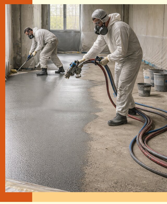 Гидроизоляция полимочевиной полов и конструкций в Анапе