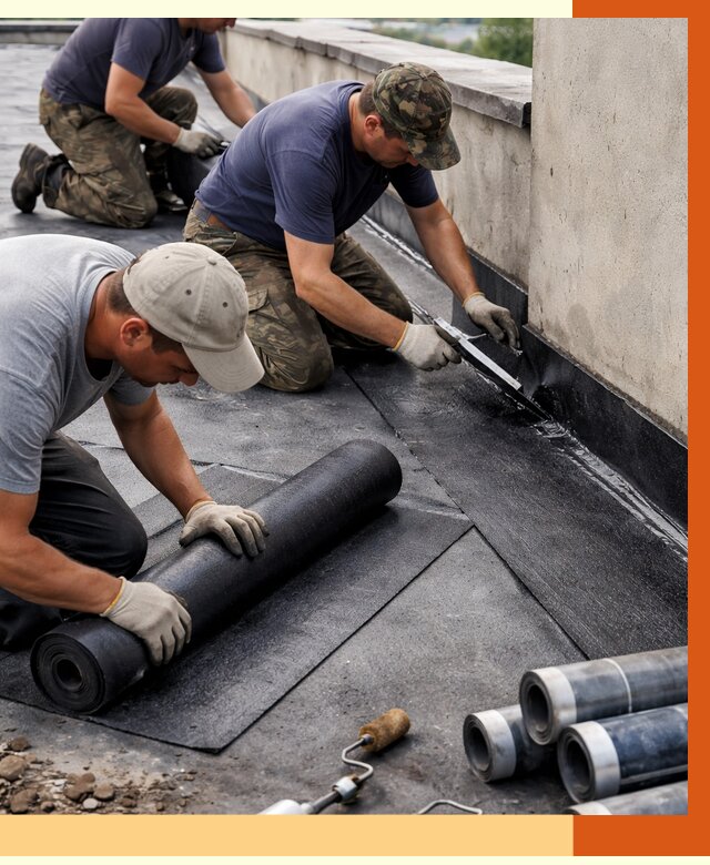 Гидроизоляция кровли в Анапе от 4673 руб. — профессиональная гидроизоляция крыши | ТепломастерНпа