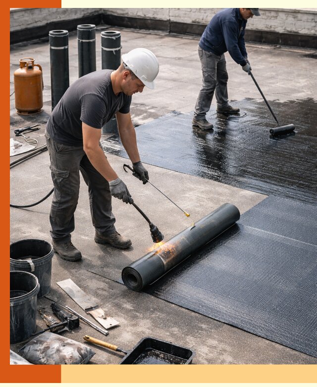 Гидроизоляция кровли в Анапе — надежная защита от протечек