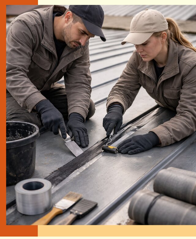 Гидроизоляция фальцевой кровли в Анапе качественно и надежно