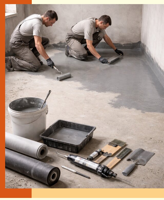 Гидроизоляция пола в Анапе — надежная защита от влаги и протечек