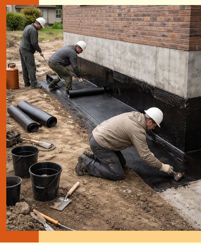 Гидроизоляция фундамента в Анапе: надежная защита строений