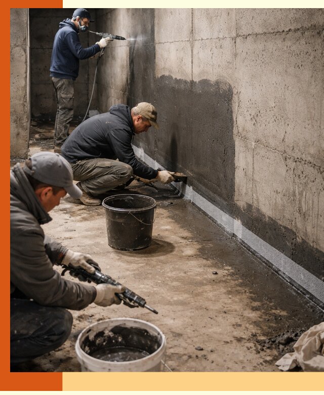 Гидроизоляция подвала в Анапе — комплексная защита от влаги