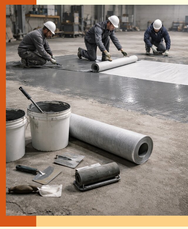 Гидроизоляция промышленного пола в Анапе — защита и долговечность