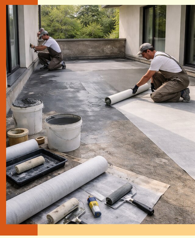 Гидроизоляция террасы в Анапе — надежная защита от влаги и протечек