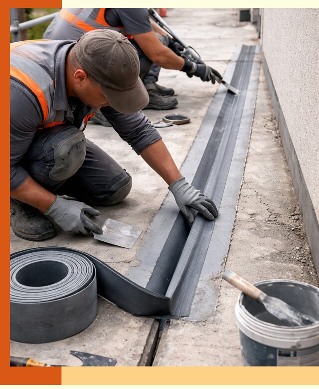 Гидроизоляция деформационного шва в Анапе профессионально и надежно
