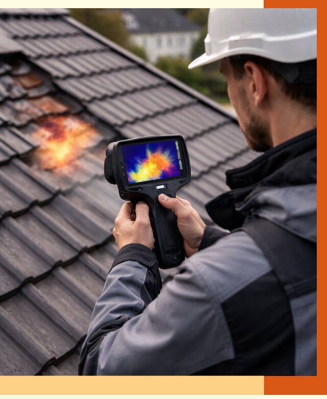 Тепловизионное обследование кровли в Анапе от 4673 руб. — ТепломастерНпа под ключ