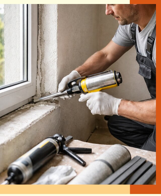 Герметизация стыков и примыканий в Анапе от 1246 руб. под ключ | ТепломастерНпа