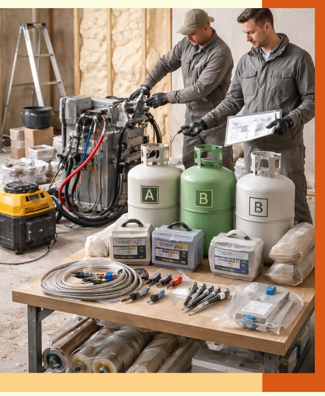 Продажа компонентов ППУ с консультацией в Анапе от 4361 руб. | ТепломастерНпа