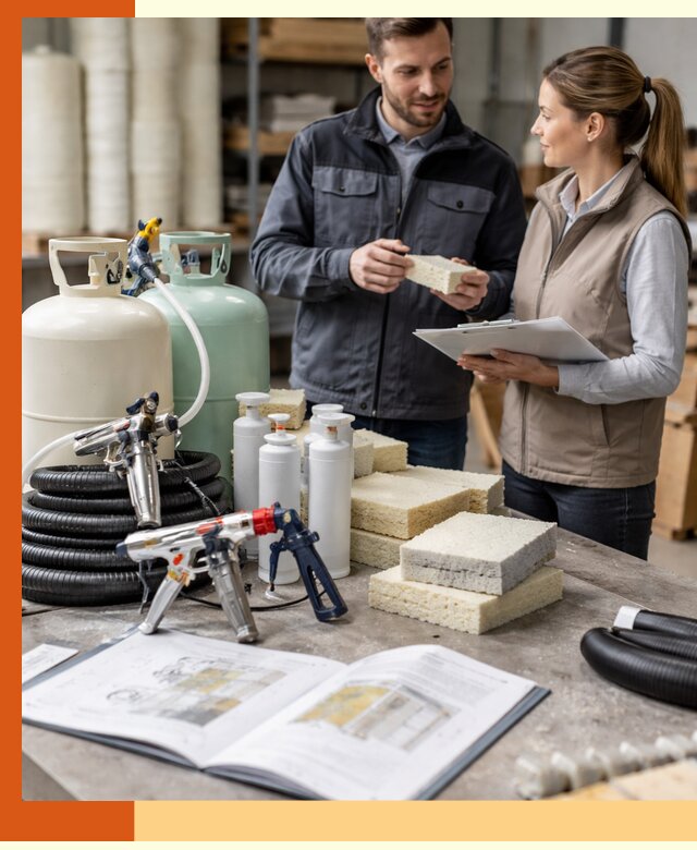 Продажа компонентов ППУ с профессиональной консультацией в Анапе